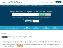 Tablet Screenshot of hostingwithtracy.com